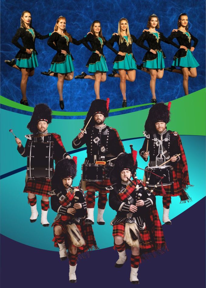 Ирландское шоу. Оркестр волынщиков City pipes